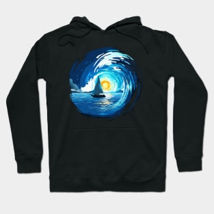 Set Sail Ocean Waves Hoodie